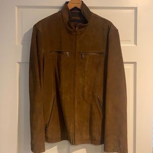 Size L Men’s Suede Banana Republic Jacket